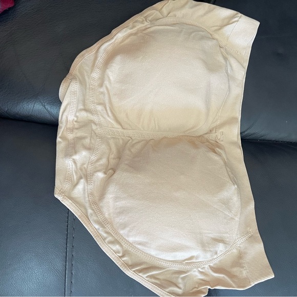 Padded NEW  butt Peach Shapewear Briefs XXL NWOT soft , they run a size smaller - Picture 5 of 7